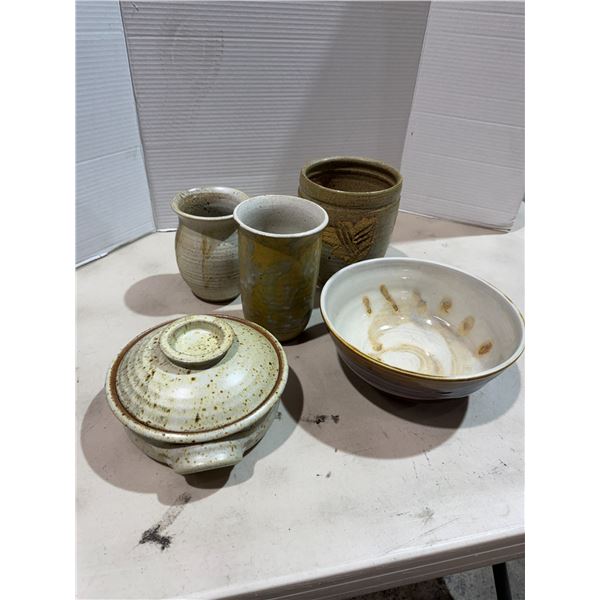 Pottery items