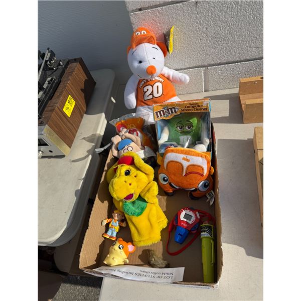 M&M and other toys