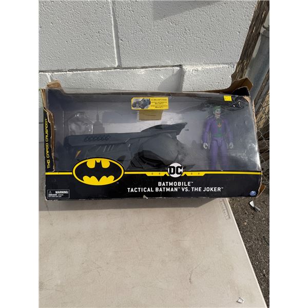 Batmobile and Joker