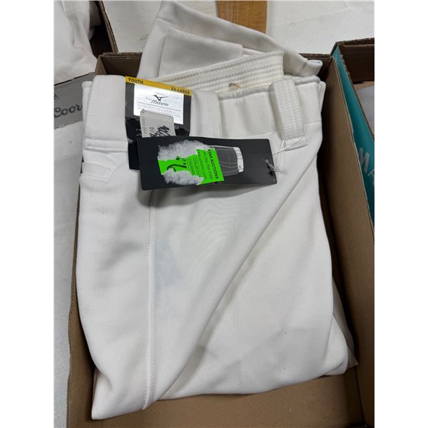MIZUNO baseball pants, youth size XXL