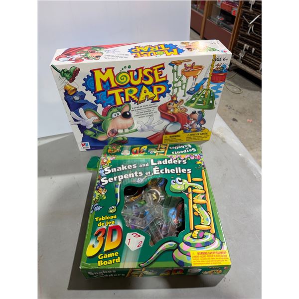 Mouse trap, and snake