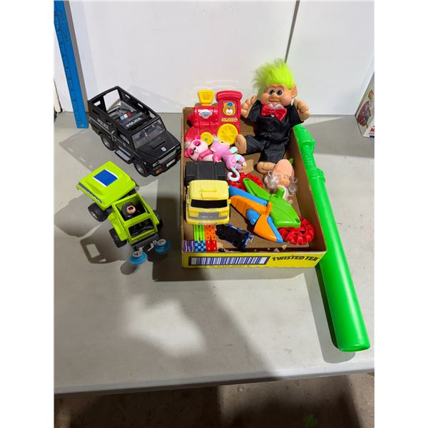 Assorted toys