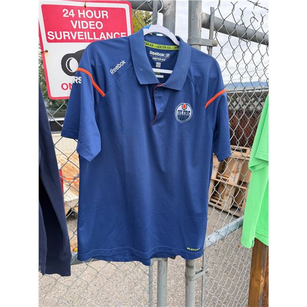 T-shirt, Oilers size large