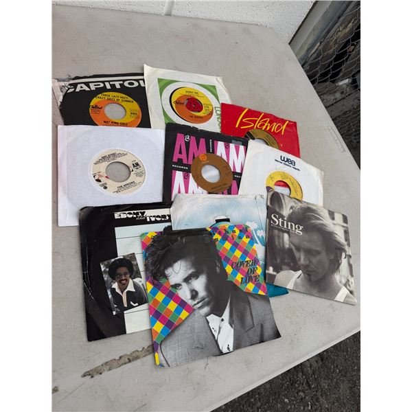 Asserted 45 RPM records
