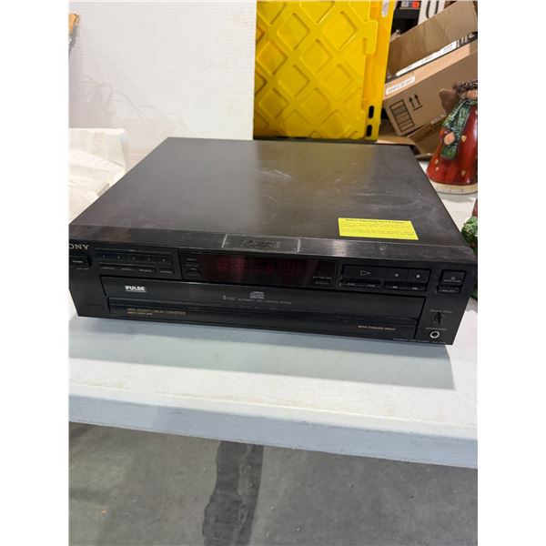 Sony compact disc player CDP – C215