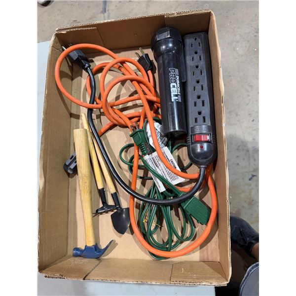 Power bar, flashlight, and other items