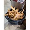 Image 2 : Large bag of wood hangers