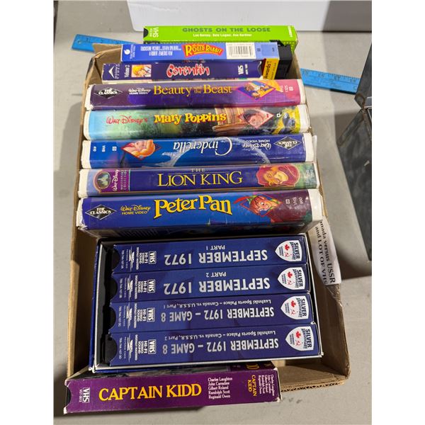 VHS movies