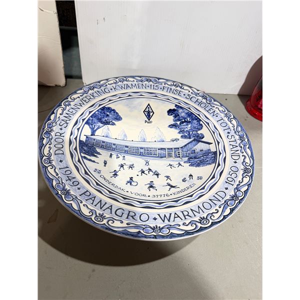 Commemorative PWP wall plate, Netherlands
