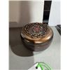 Image 1 : Vintage brutalist bronze copper box. Karoly Will, Hungary