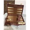 Image 1 : Vintage large backgammon with two discs missing