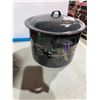 Image 1 : Granite – WARE 12 quart canner and rack never used usa