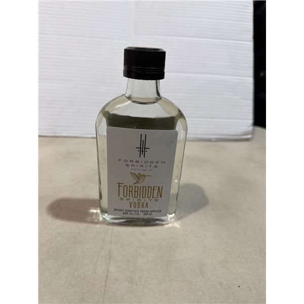 Forbidden Spirits vodka 200ml must have valid ID