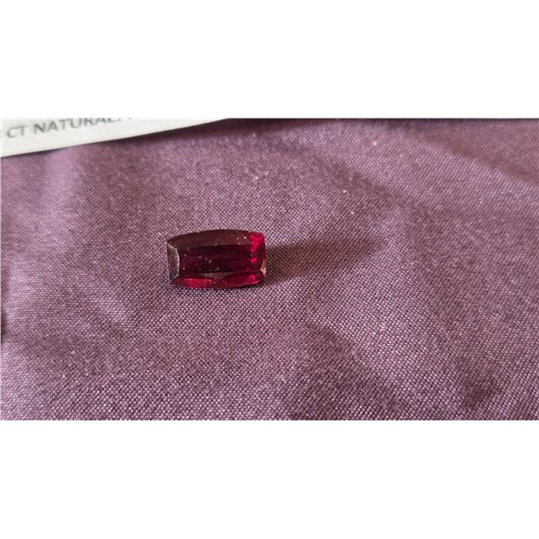 5.08ct Raspberry pink Garnet stone