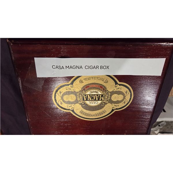 Casa Magna cigar box