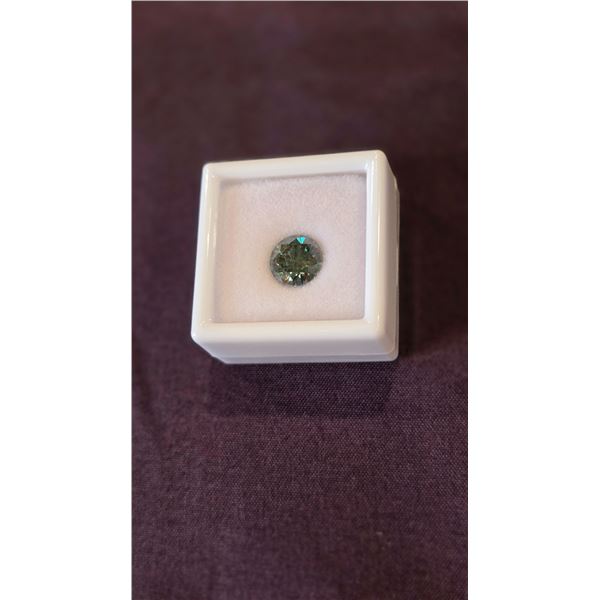 2.0ct Turquiose Moissanite stone