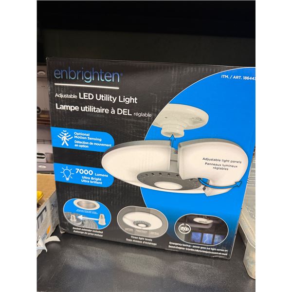 New Enbrighten Adjustable LED UTILITY light