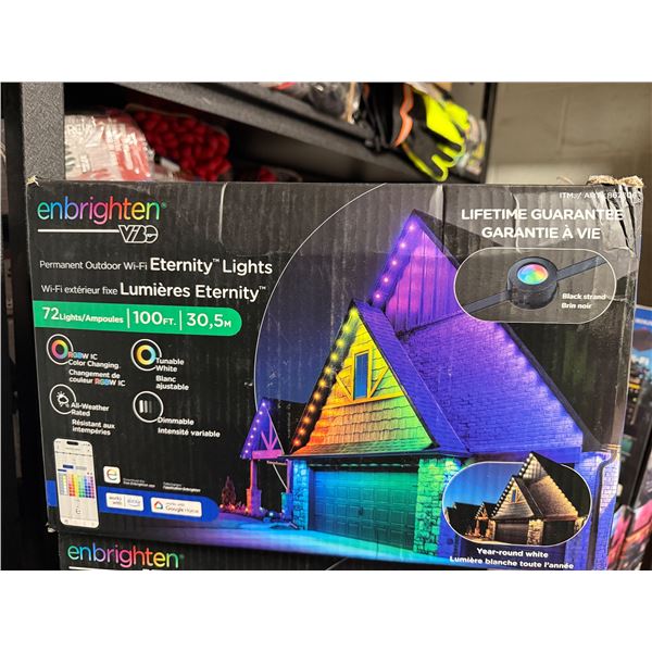 Enbrighten Permanent outdoor Wi-Fi Eternity lights