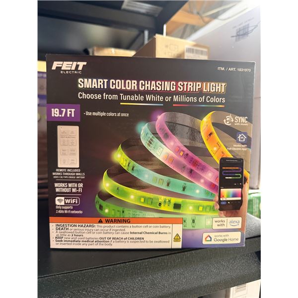 Feit Smart color chasing strip light