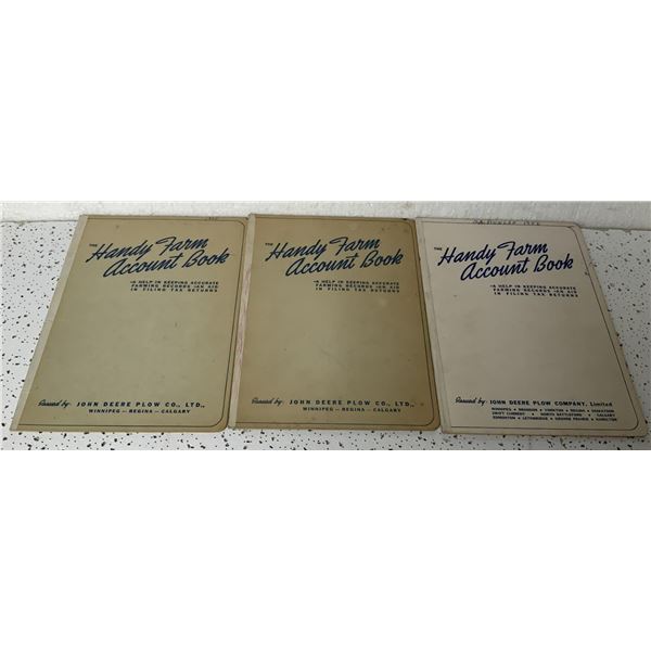 1947/52 John Deere Accounting Books (3)