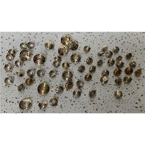 1950’s and 60’s Saskatoon Police Buttons