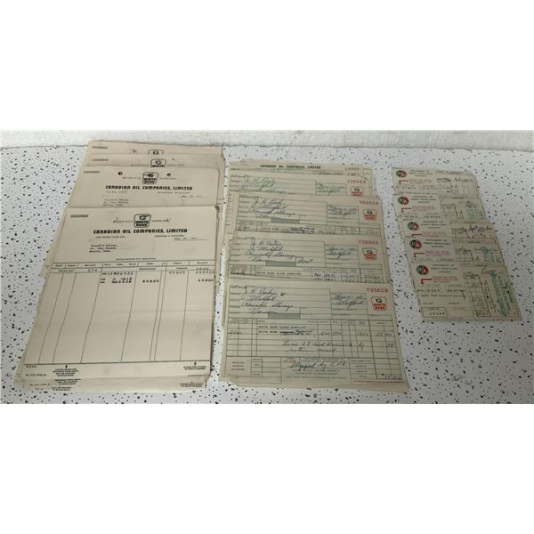 White Rose and BA Invoices