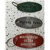 Image 1 : Three White Rose Storage Tank Tags