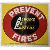 Image 1 : Imperial Tobacco Canada Prevent Fires Sign 15”x17”