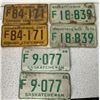 Image 1 : 1967/1968/1970 Saskatchewan Matched License Plates