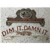 Image 1 : Saskatchewan Motor Club CAA License Plate Topper