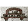 Image 1 : Saskatchewan Wheat Pool License Plate Topper