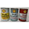 Image 1 : Three Shell Litre Tins