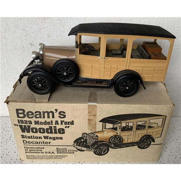 1929 Jim Beam Woodie Wagon Decanter