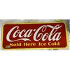 Image 1 : Coke Sign - 29"x12"