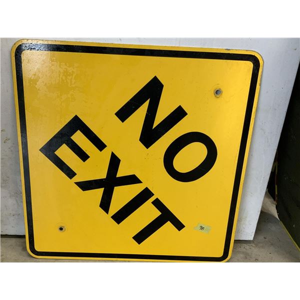 No Exit Sign