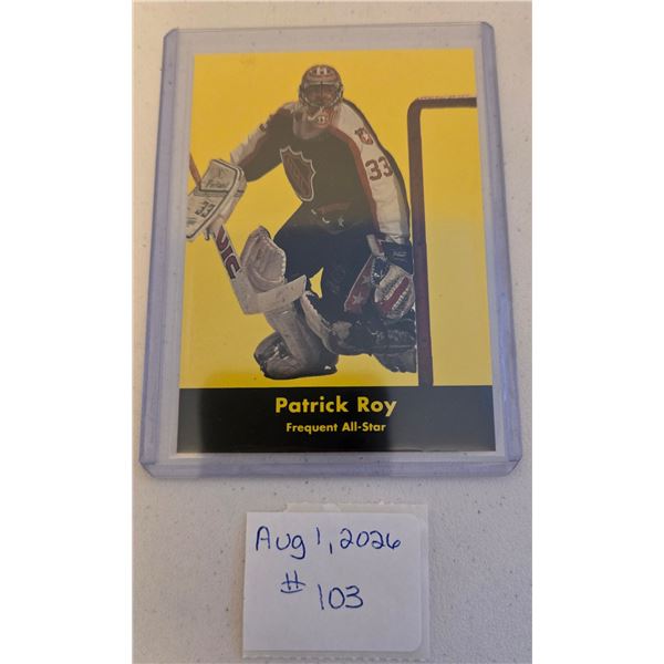 Patrick Roy Card
