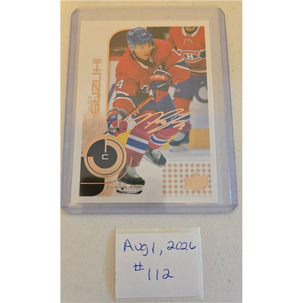 Nick Suzuki Card