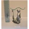 Image 2 : Pewter Three Cat Candle Holder with Glass Oil Holder