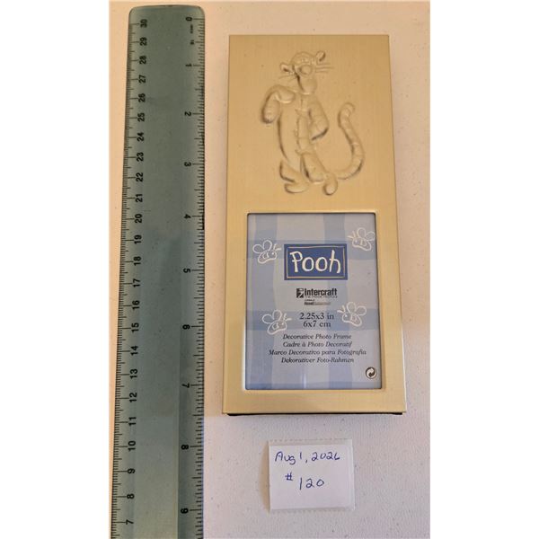 Pewter Tigger Photo Frame