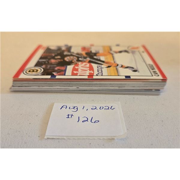 Assorted Boston Bruins Cards - No Duplicates