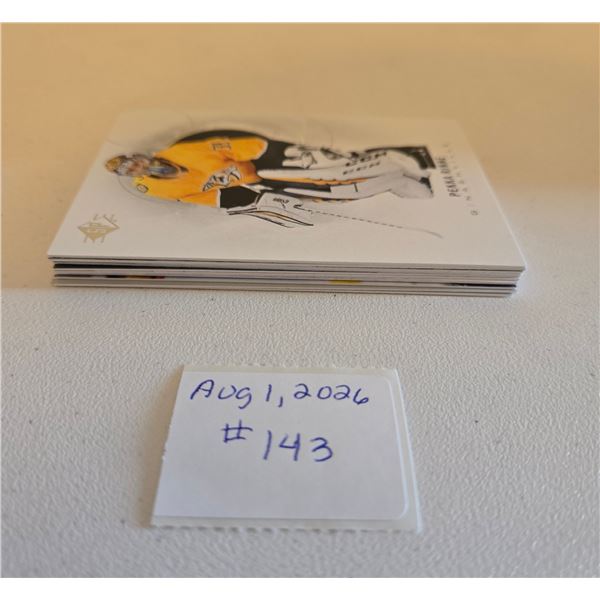 Assorted Nashville Predators Cards - No Duplicates