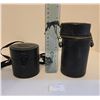 Image 2 : Antique Lens Cases - Lenses not included