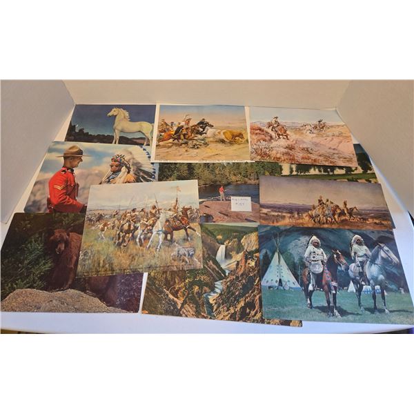 Antique Post Cards, unused