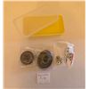 Image 1 : Two Styles of Conchos and Beads in Container