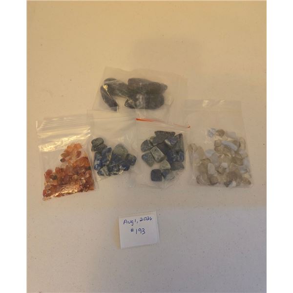 Various Rocks and Gems