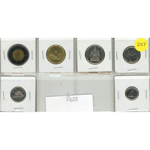 2022 Canada Proof Like Uncirculated Coin Set.