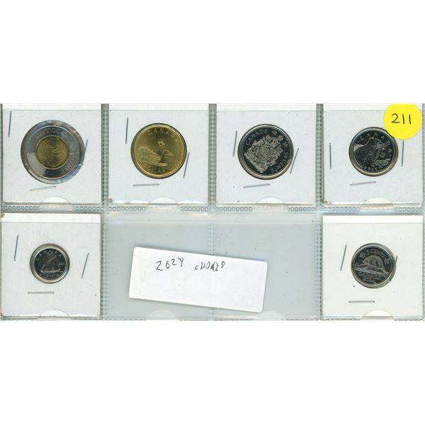2024 Canada Proof Like Uncirculated Coin Set.