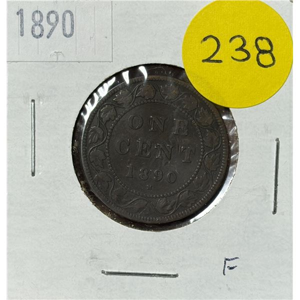 1890 Canada Large One Cent.