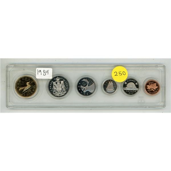 1989 Canadian Proof Coin Set.