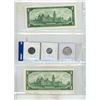 Image 2 : (2) 1967 Bank of Canada One Dollar (Uncirculated), 1967 Canada Silver 25 Cents, Silver 10 Cents and 